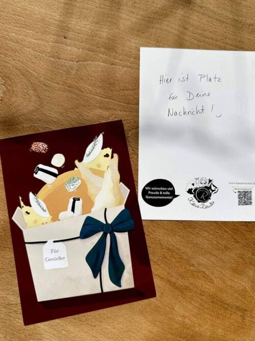 Persönliche Grußkarte zur Bestellung – mit Deiner Nachricht & Illustration
